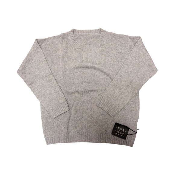 DYI Women's Cashmere Wool Oversized Sweater Heather Grey XS - Picture 2 of 7